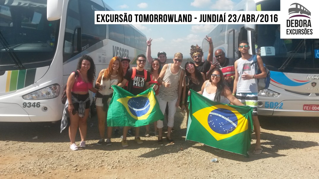 Excursão Jundiaí Tomorrowland 23 abril 2016