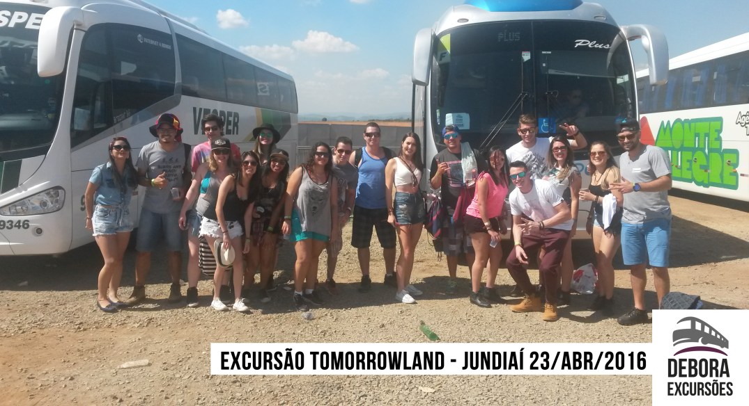 Excursão Tomorrowland Jundiaí 23 abril