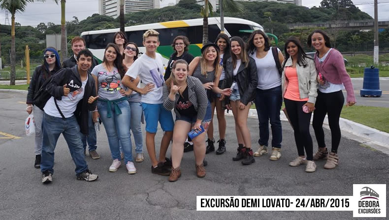 Excursão Demi Lovato - 24 04 2014