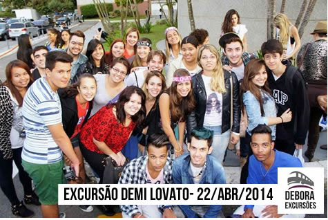 Excursão Demi Lovato - 22 04 2014