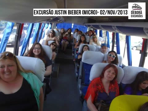 Excursão Justin Bieber Micro - 02-11-2013