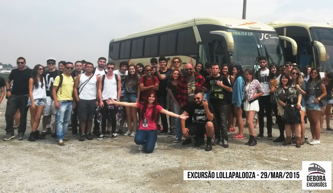 Excursão Lollapalooza 29 marco 2015