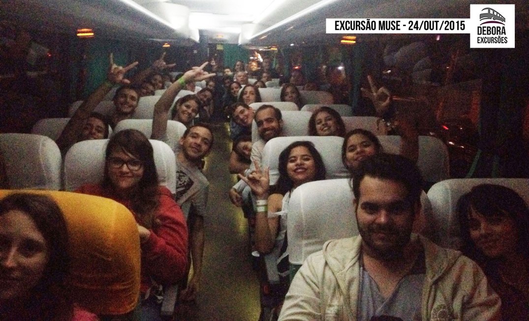 Excursão Muse - 24 outubro 2015