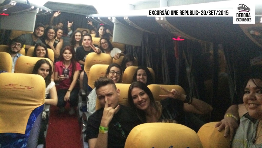 Excursão One Republic - 20 setembro 2015