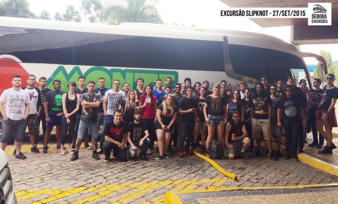 Excursão Slipknot - 27 setembro 2015
