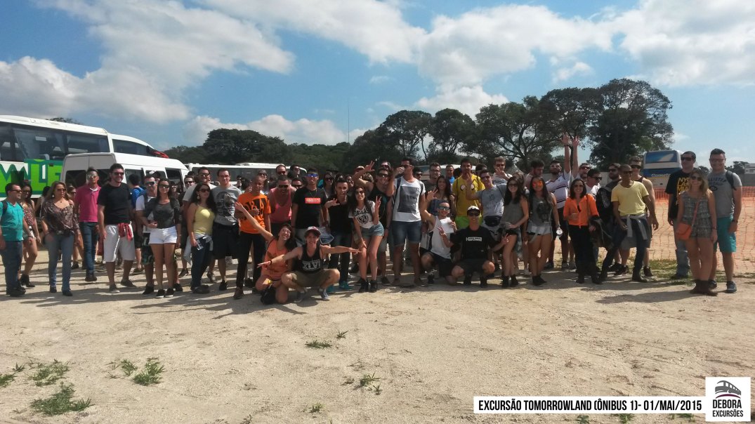 Excursão Tomorrowland - 01 maio 2015